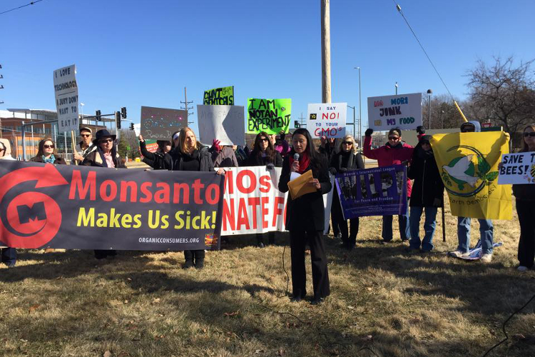Monsanto Makes Us Sick Protest
