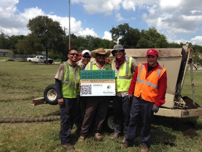Project EverGreen, Texas Water Smart and Local Partners Deliver More Than $16,000 in Renovations for San Antonio Park