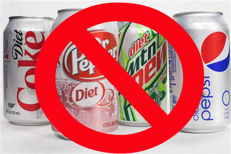 no diet soda