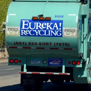 Eureka Recycling Truck
