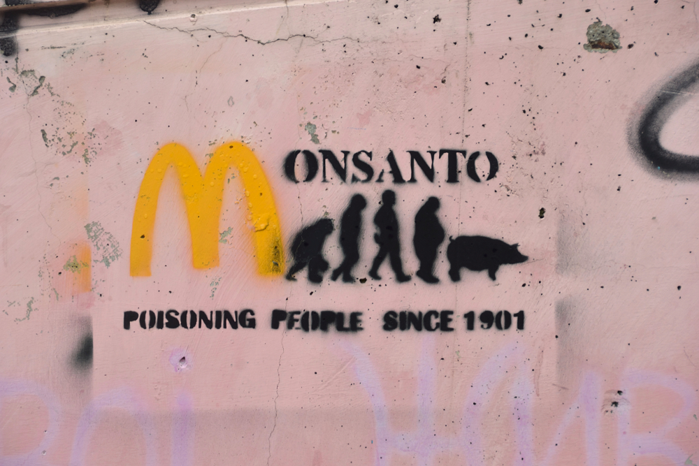 Monsanto graffiti