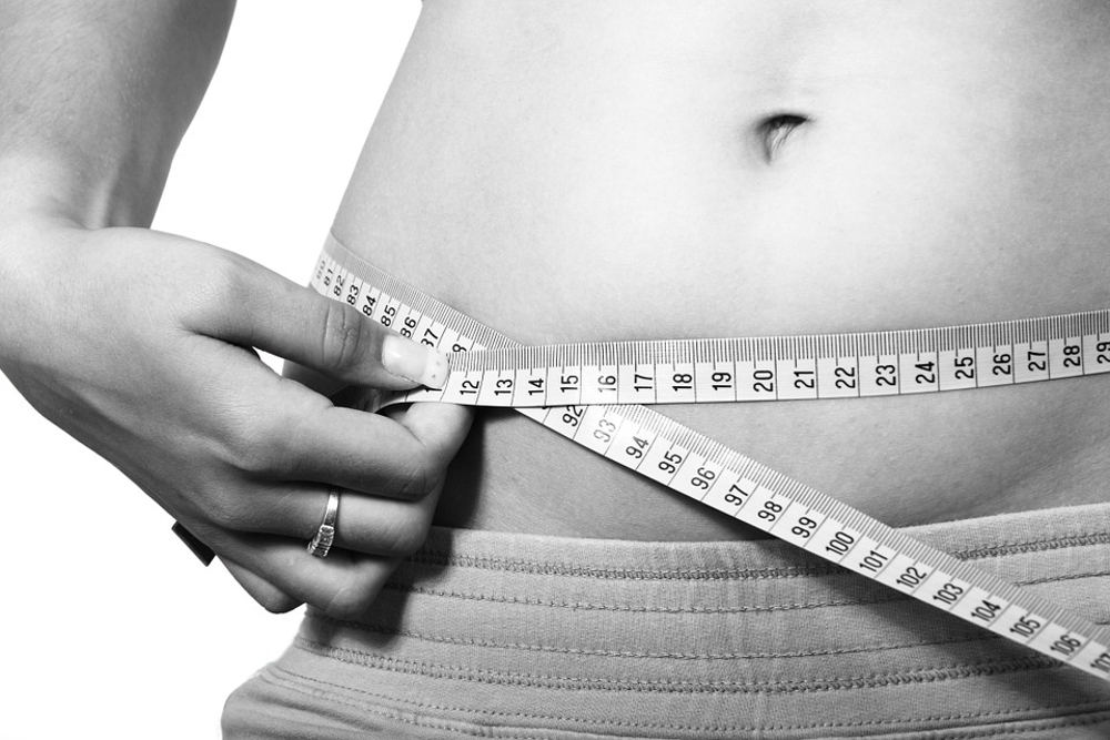 Measuring waist size