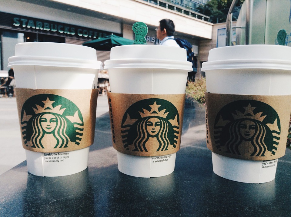 Starbucks, coffee cup