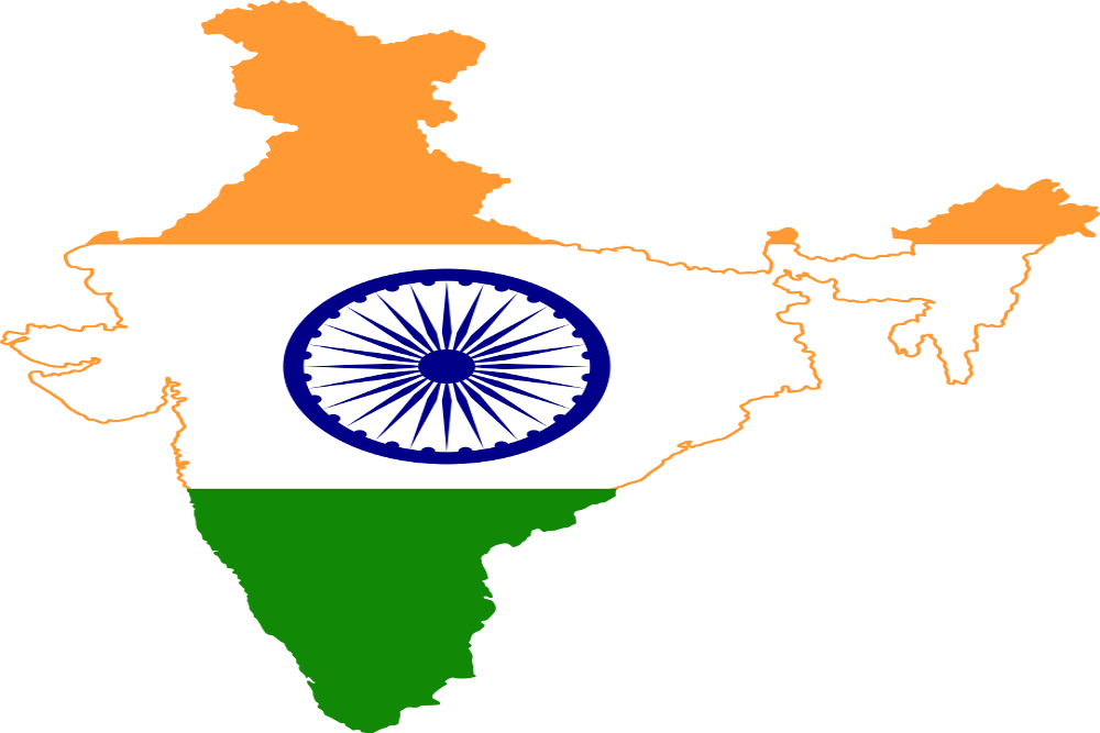 India flag and country
