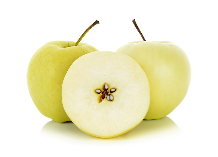 yellow apple slice