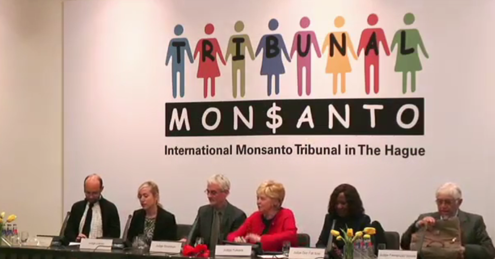 April 18 Monsanto Tribunal press conference