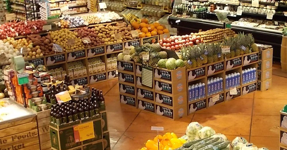 produce section of the Indianapolis Whole Foods Market