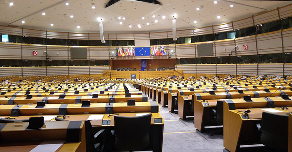 European Parliament voting chambers
