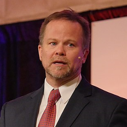 Kevin Folta speaking at an event