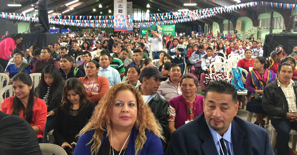 photo of attendees at Migrant Summit in Guatemala