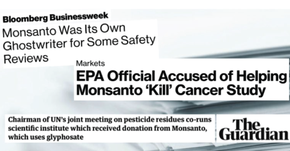 Monsanto headlines.