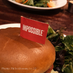 image by Tony Webster of an Impossible Burger