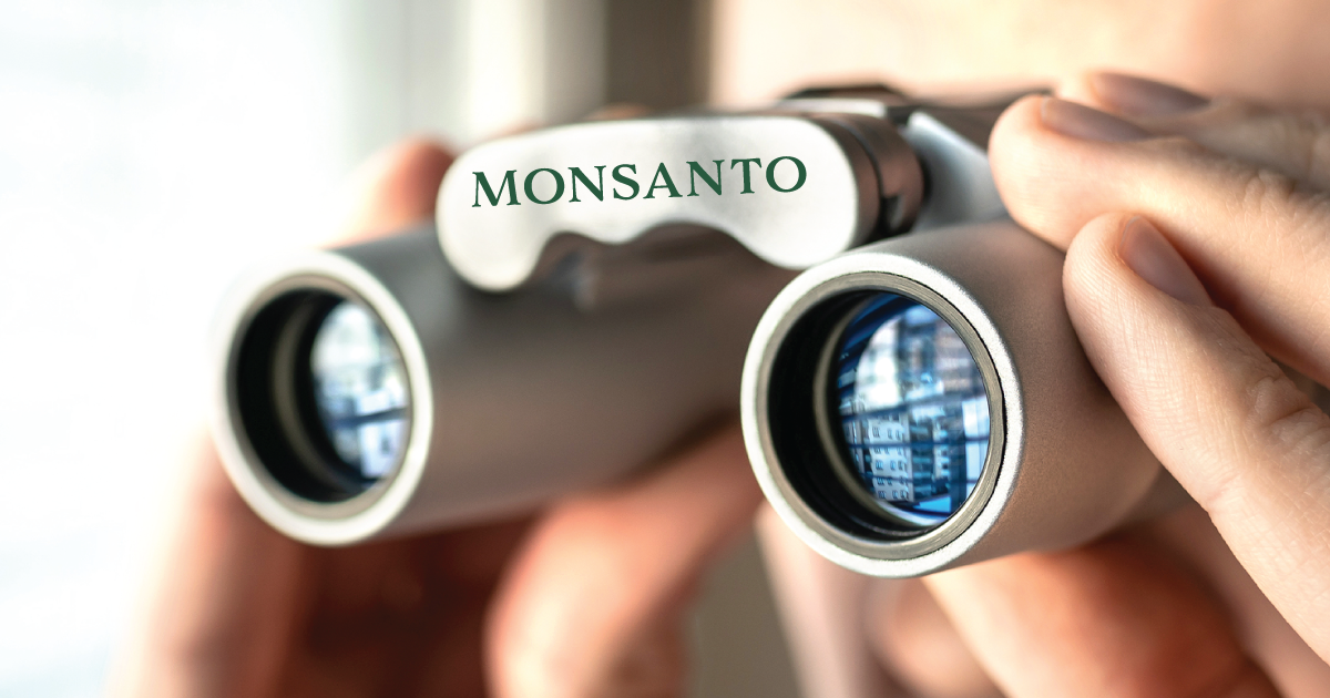 Monsanto spying.