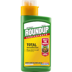 green bottle of Monsantos glyphosate herbicide ROUNDUP