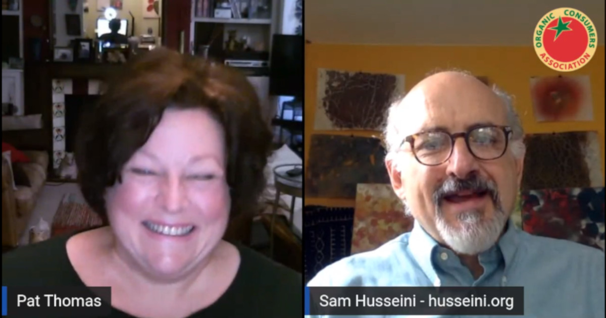 Pat Thomas interviewing Sam Husseini