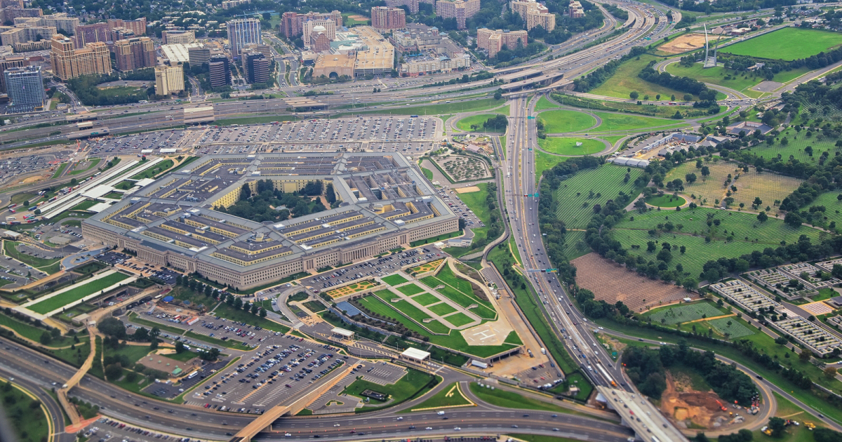 The Pentagon from above.