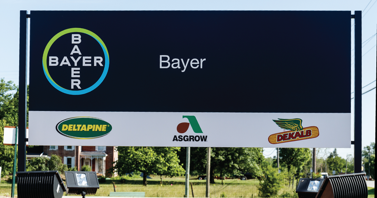 Bayer sign.