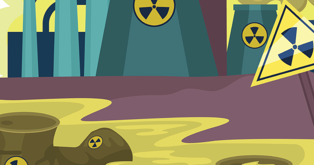 Radioactive waste.